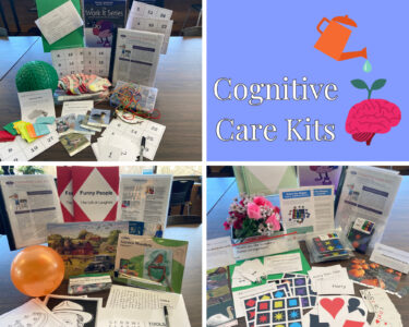 Images of cognitive care kit contents